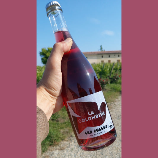 La Colombine, Les Bulles. Pet'Nat rosé.