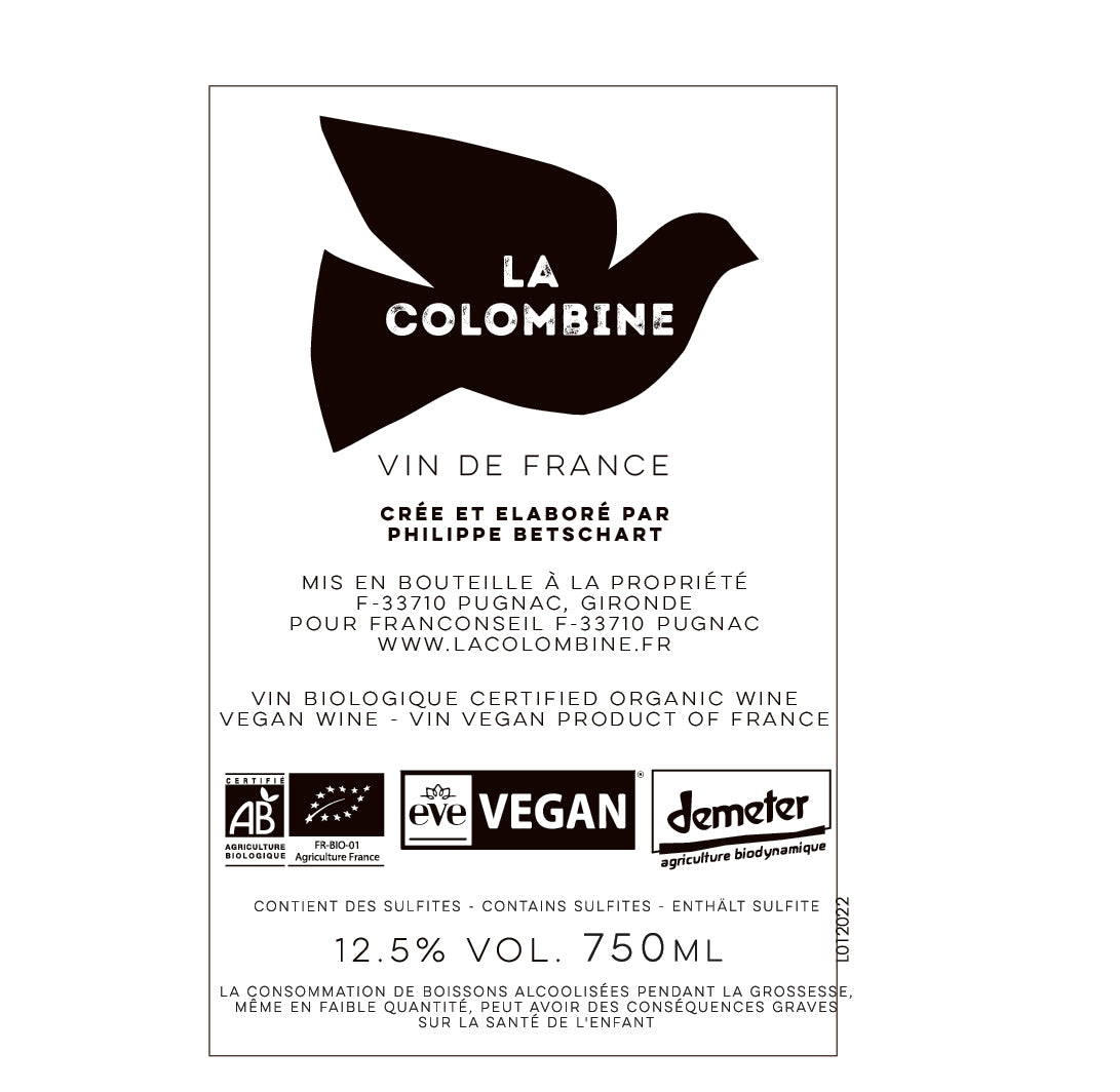 La Colombine, Vinum Clarum