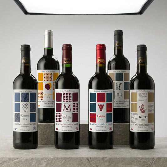 Coffret 6 Grands Vins de Bordeaux en Biodynamie