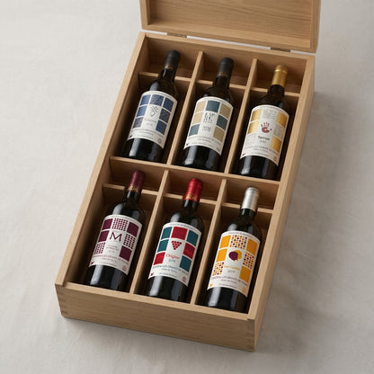 Coffret 6 Grands Vins de Bordeaux en Biodynamie