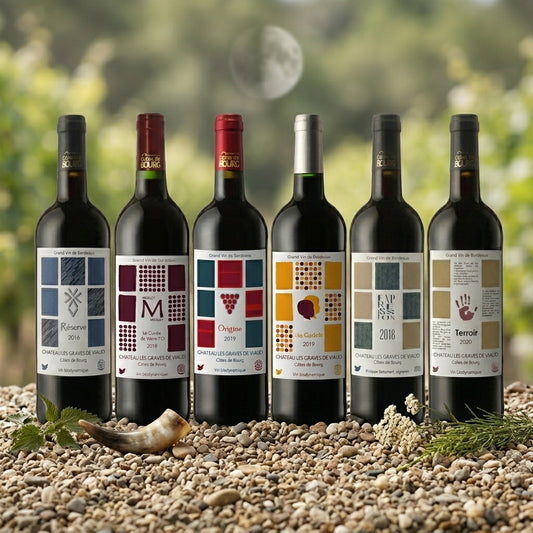 Coffret 6 Grands Vins de Bordeaux en Biodynamie