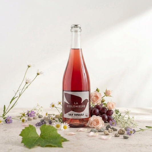 La Colombine, Les Bulles.  Pet'Nat rosé.