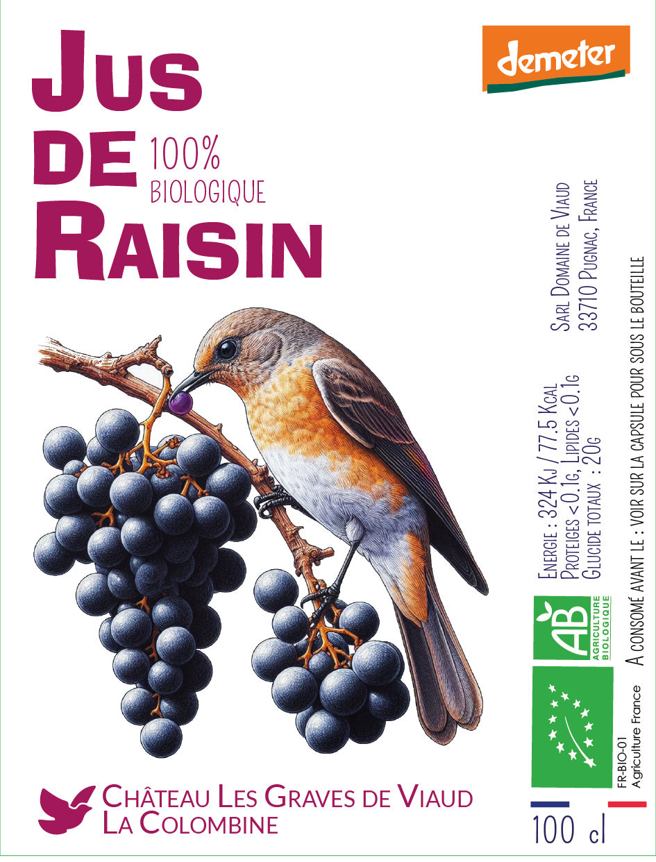 Jus de Raisins Bio