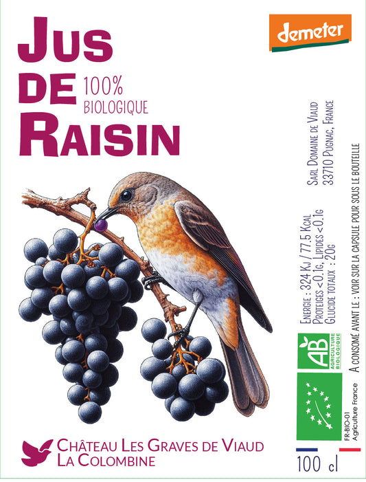 Jus de Raisins Bio