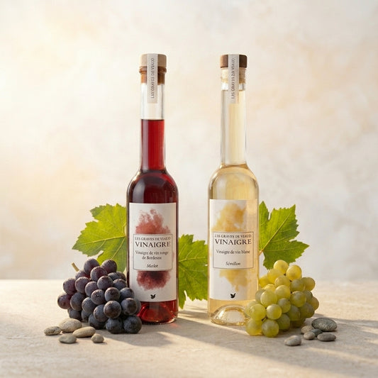 Duo de Vinaigre de vin de Bordeaux
